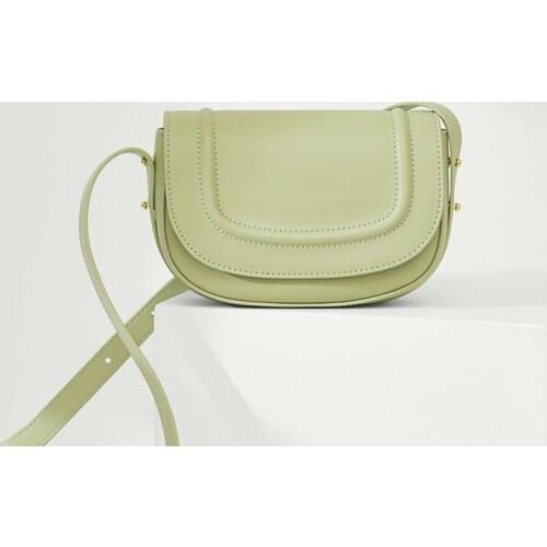 Luxury Designer Semi-circle Shoulder Bags 2021New Genuine Leather Crossbody Bags For Women High Quality Messenger Bags Clutch