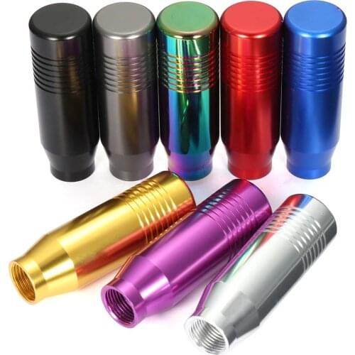 8 Color Universal Car Aluminum Manual Gear Shift Knob Stick Manual Transmission Gearstick Lever Shifter Knob