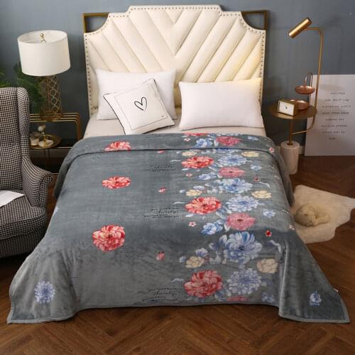 Svetanya Cloud Fleece Thick Throws Blankets Warm Soft Printed