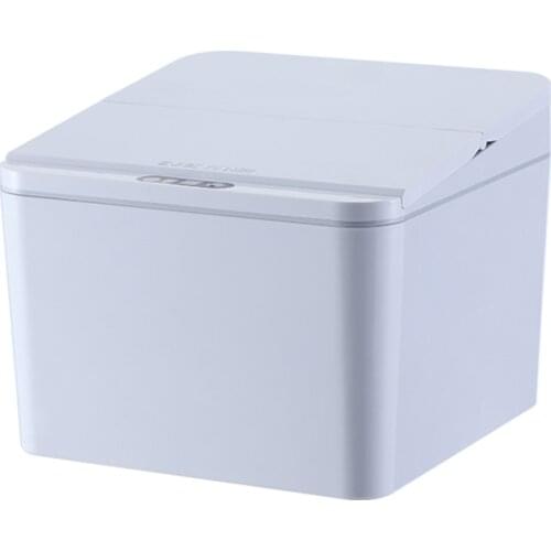 4L/6L Touch-free Trash Cans USB Rechargeable Smart Induction Trash Bin Infrared Motion Sensor Automatic Garbage Can Waste Bins