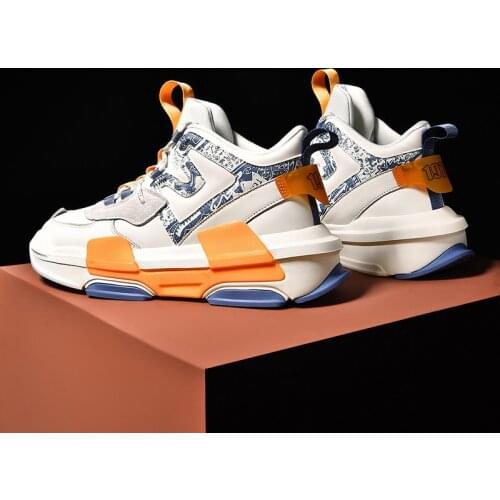 New Trendy Blade Mens Sneakers Bretthable Casual Shoes High Quality Wear-resistant Cushioning All-match Shoes Zapatillas Hombre