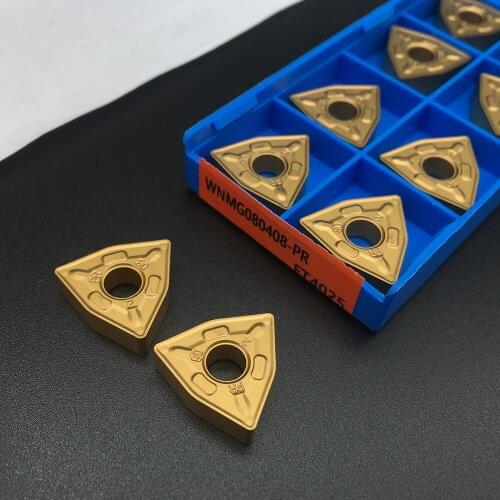 10PCS WNMG080408 PR FT4025 For Turning Tools Carbide turning inserts high quality External turning tool Metal turning tool