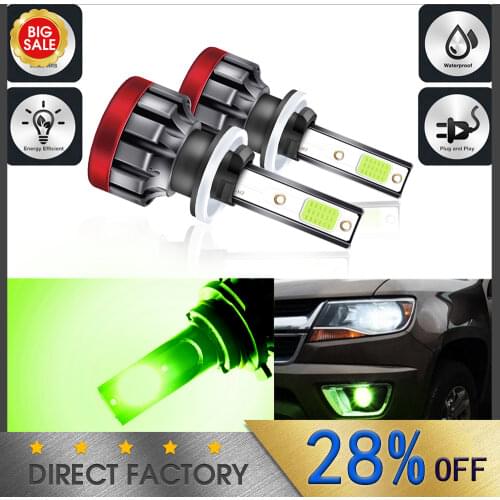 2Pcs LED Headlight Bulbs LED Fog Light Bulbs H8/H11 880/881 5202 9005 9006 P13W 30W 3000lm LED Headlights Conversion Kit