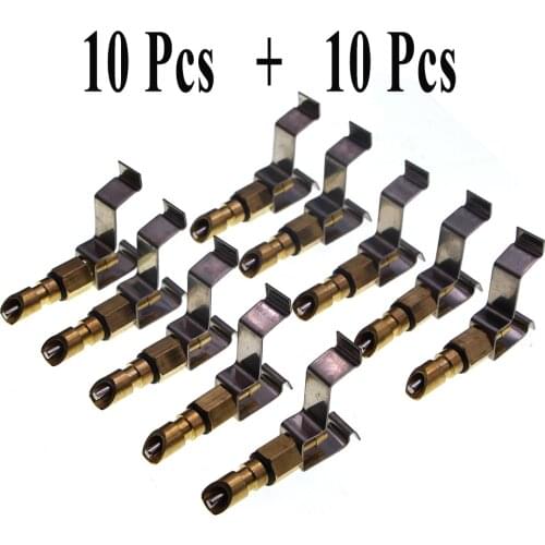 20PCS Brass Nipple Drinker Rat Rabbit Bunny Mouse Chinchill Rodents Automatic Drinking Watering Waterer Pet Lab Hamster Tools