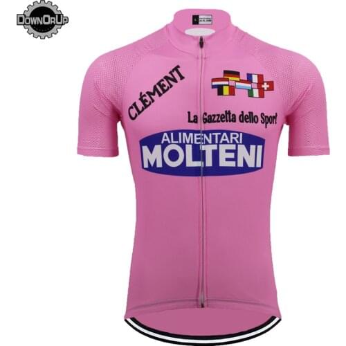 2019 cycling jersey pink cycling clothing men bike wear team jersey road bicycle clothes ropa ciclismo MTB customized DOWNORUP