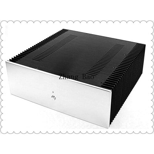 WA67 Aluminum Chassis Enclosure Box Case Shell for Audio Amplifier 412x430x150mm