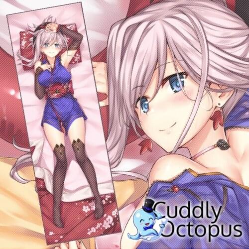 Anime Fate/Grand Order Miyamoto Musashi Dakimakura Hugging Body 2WAY Pillow Case Cover Pillowcase Cushion Bedding Xmas Gifts Cud