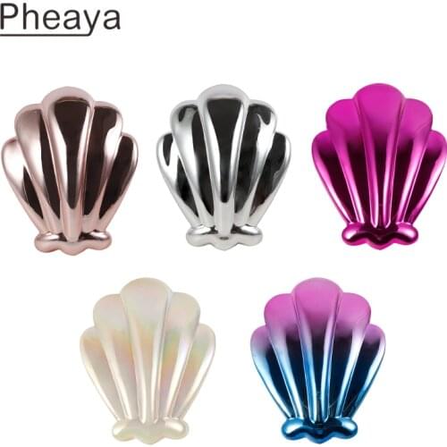 Pheaya Woman Shell Comb Anti-static Hair Brush Hair Care Styling Tool Hair Detangler Comb Multifunctional Reduce Hair Loss