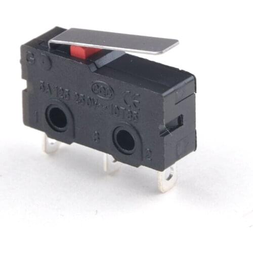 3D printer parts 2pcs/lot micro Limit Switch 3 Pin N/O N/C High quality All New 5A 250VAC KW11-3Z Micro Switch