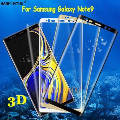 For Samsung Galaxy Note9 Note 9 N9600 6.4" 9H Ultra Thin 3D Curved Full Cover Front Tempered Glass Film Screen Protector Guard