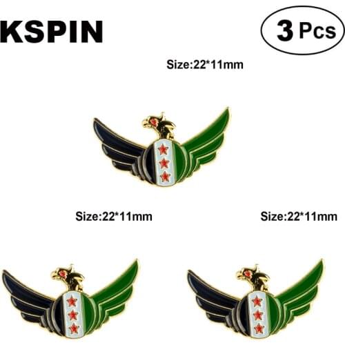 Syria eagle Lapel Pin Brooches Pins Flag badge Brooch Badges