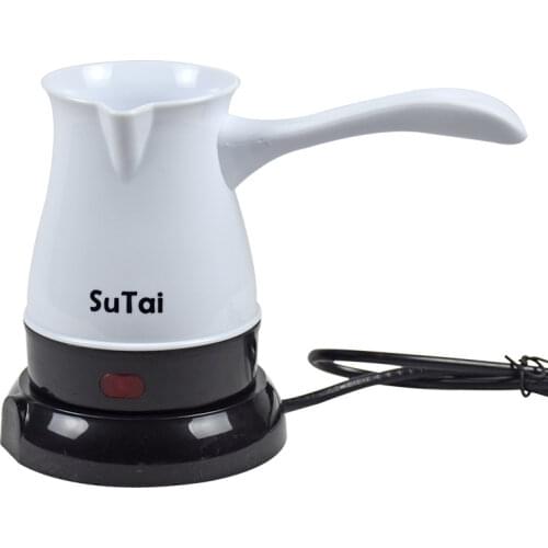 European-style electric Turkish coffee pot electric rice wine cooking stainless steel heating plate Italian mocha hot milk jug