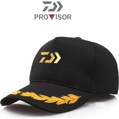 2020 Daiwa Outdoor Fishing Hat Men Jeans Cap Summer Printing Mountaineering Sun Hat DAWA Breathable Adjustable Fishing Cap