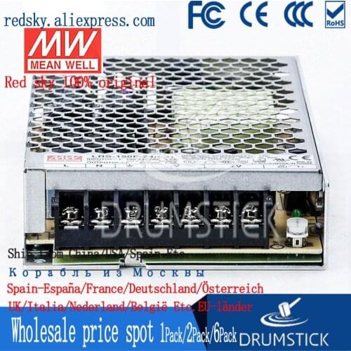 Steady MEAN WELL LRS-150-24 24V 6.5A Meanwell LRS-150 156W Single Output Switching Power Supply