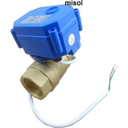 Misol Motorized ball valve DN15, 2 way, electrical valve