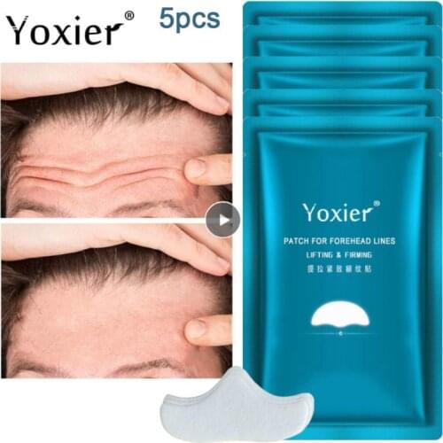 Yoxier Forehead Wrinkle Patch Removal Anti-wrinkle Stickers Frown Lines Treatment Mask Anti-aging Lifting Moisturizing Skin Care