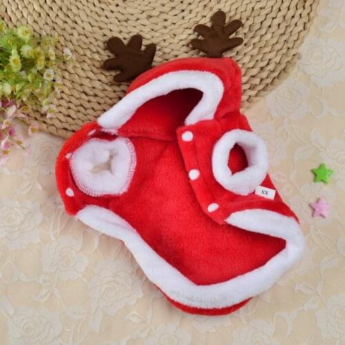 XXL Code Santa Small Dog Pet Clothes Teddy Dog Cat Christmas Costume