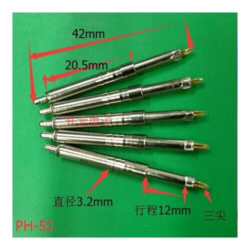 Thimble PH-5J PH-J 42mm/37mm Test Pin 3.2 Probe Three-point Thimble 3.2 Thimble Spring Needle Positioning Needle