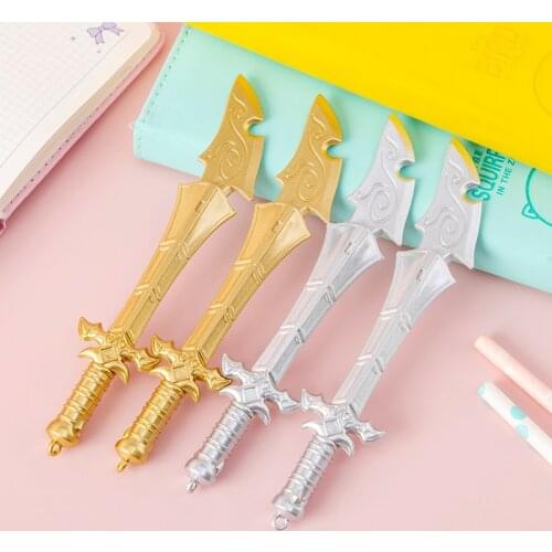 8 PCs New Creative Faux-Metallic Gel Pen Weapon Pen Student Creative Gel Pen Wholesale Factory