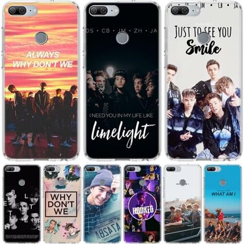 Daniel Seavey Why Dont We Phone Case for Huawei Honor 10 9 20 7A 7X 8A 8S 8X 9X Lite Pro Y5 Y6 Y7 Y9S 2019 10i 20i Coque Cover
