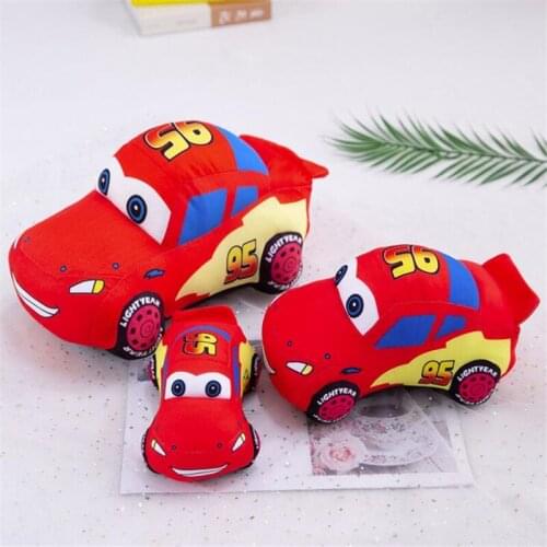 Disney Pixar Cars Lightning Kids Toys McQueen Plush Stuffed Toys Cute Cartoon Cars Plush Dolls Birthday Gifts For Children Boys
