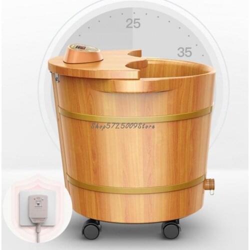 Foot Bath Electric Massage Foot Bath Household Constant Temperature Heating Foot Bath Full Automatic Leg Pass Artifact