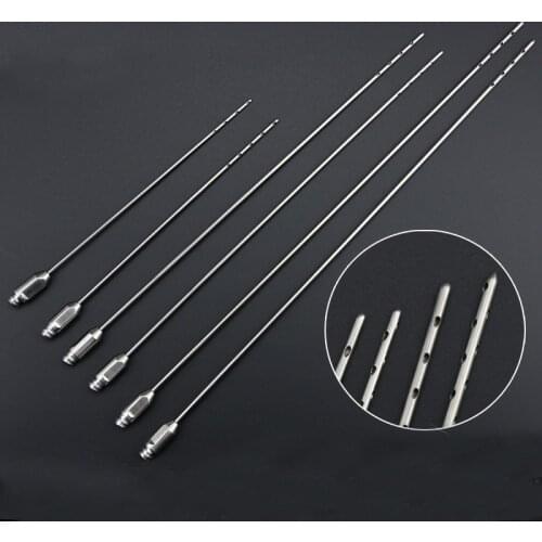 Planer needle Porous raindrop hole needle Leg, face, waist and abdomen fat suction tool