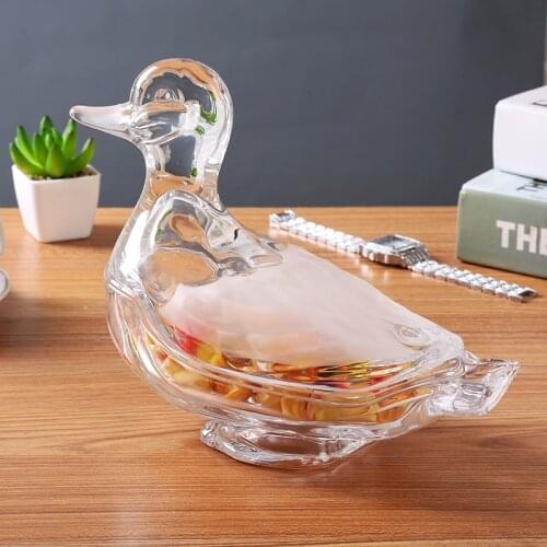 Quality Porcelain Mother and Babies Swans Figurine Articles Storage Jar Decorative Ceramics Organizer Canister Craft Furnishing