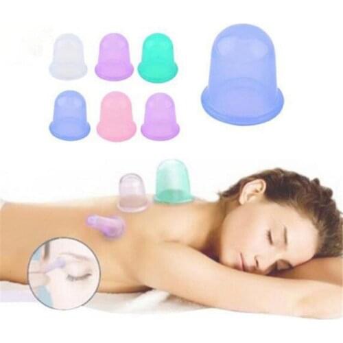 Vacuum Cans Suction Cups Massage Anti Cellulite Vacuum Cupping Set Facial Body Chinese Therapy Massages Health Care