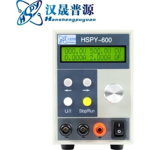 Hspy 600V 1A DC programmable power supply output of 0-600V,0-1A adjustable 600W