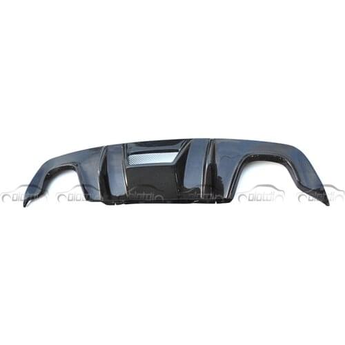 OLOTDI Carbon Fiber Rear Bumper Lip Spoiler Diffuser for BMW 5 Series E60 M-TECH 2004-2009 Auto Tuning Body Kit