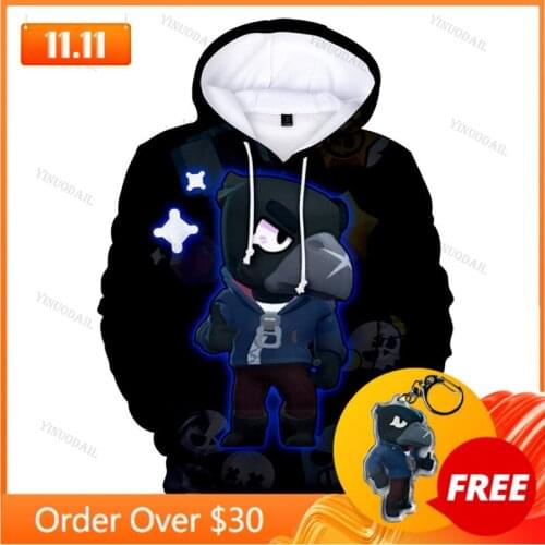 Shooter Childrens Crow Shoot Game 3D Print Hoodie Womens Clothing Sweatshirts Thin Women Kids Tops 2021 Boys Girls