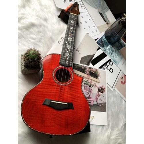 23 inch / 26 inch American tiger grain maple ukulele full single