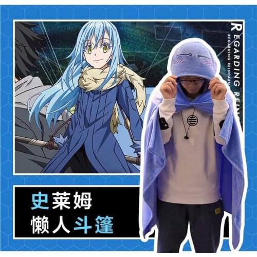 That Time I Got Reincarnated as a Slime plush shawl anime Rimuru Tempest cosplay warm scarf clothes for gift party supplies toy