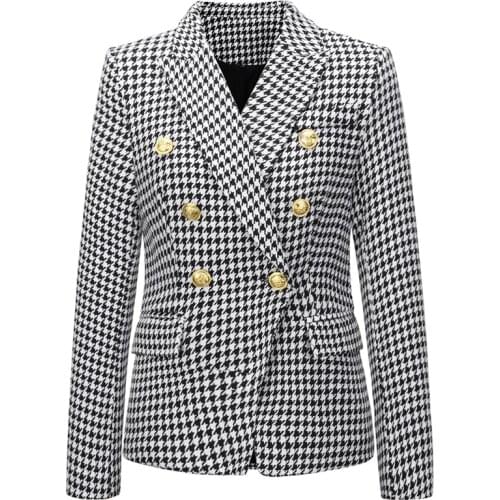 Women Slim Blazers And Jackets Coat Women Clothing Double Breasted Female Blazer Basic Coats Office Work Wear Free Shipping