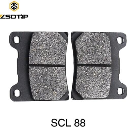 ZSDTRP Motorcycle Front & Rear Brake Pads For YAMAHA TZR125 RD350 FZ400 FZR400 RD500 FZ600 FZR 600 XJ600 FZX 700 FZR 750 XV 750