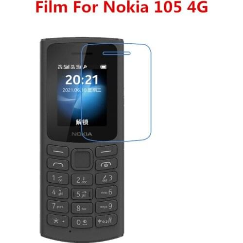 1/2/5/10 Pcs Ultra Thin Clear HD LCD Screen Protector Film With Cleaning Cloth Film For Nokia 105 4G