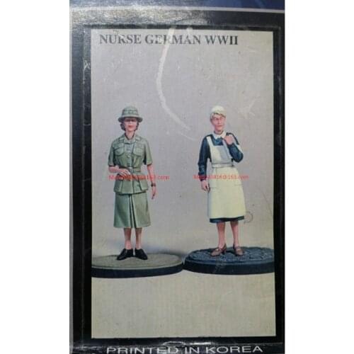 1:35 scale WW2 women fighters 2 people WWII miniatures Resin Model Kit figure Free Shipping