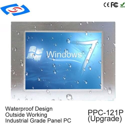 12.1 inch Intel celeron J1900 processor 4GB ram X86 Industrial Touch Screen panel PC With Windows10 system