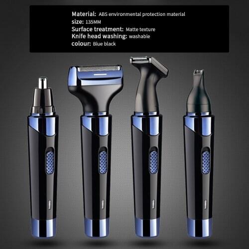 2021 Electric Ear Nose Trimmer Hair Removal Rechargeable Trimmer Men Cutter Beard Shaver Face Eyebrow Nose Hair Removal Device