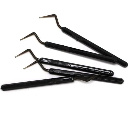 30PCS Wholesale Queen King Larva Move Transferring Beekeeping Bee Shift Pin Worm Moving Grafting Black Plastic Needle Supplies