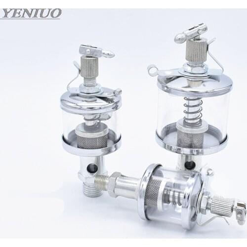 Needle valve type oil cup glass transparent oil cup automatic oiler