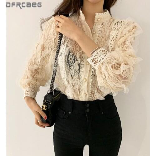 Ажурные блузки DFRCAEG China At AliExpress