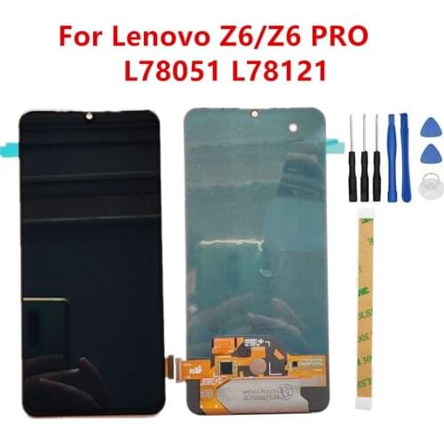 For Lenovo Z6/Z6 PRO L78051 L78121 Cell Phone 6.39inch Repair Amoled LCD Display Assembly Digitizer Touch Screen
