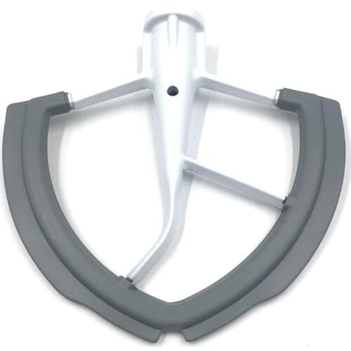 Flex Edge Beater with Flexible Silicone Edges Spare,Replacement Parts for KitchenAid Mixer 6 QT Bowl Lift Stand Mixer