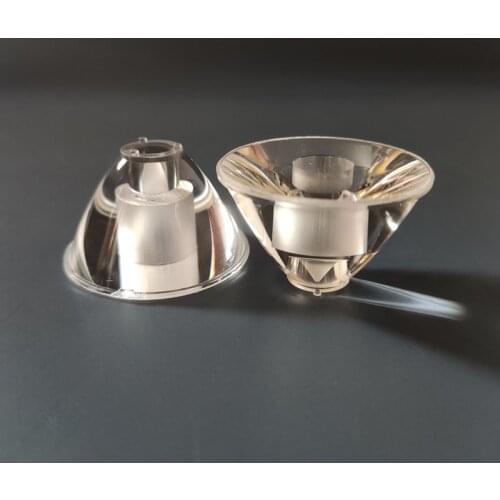 #IZAM-3803 High quality Led Lens, Cree lens, 3 degree, With feets, PMMA materials, Size: 38X23.1mm, Clean surface