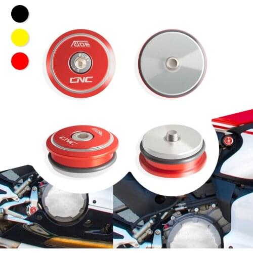 Motorcycle CNC Aluminum Frame Hole Caps Cover Fairing Guard For Ducati 899 959 1199 1199S 1299 1299S Panigale Accessoire Moto