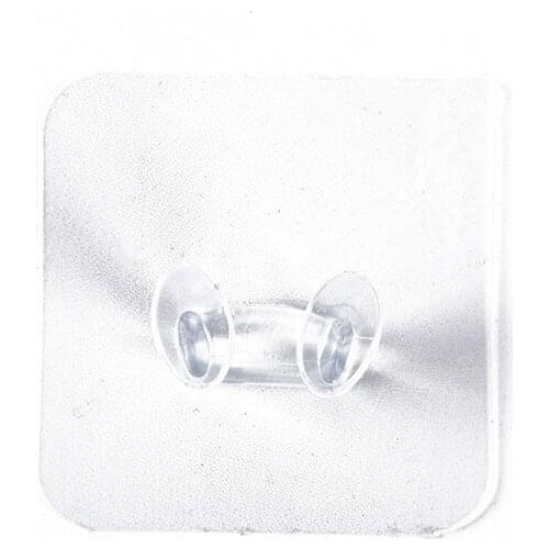 10Pcs Wall Hook No Trace Plug Multi-Purpose Hook Bedroom Kitchen Sundries Hook