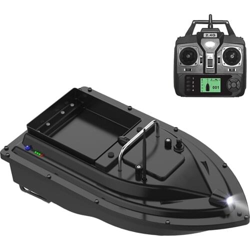 GPS Fishing Bait Boat with Large Bait Container Automatic Bait Boat with 400-500M Remote Range all for fishing and recreation