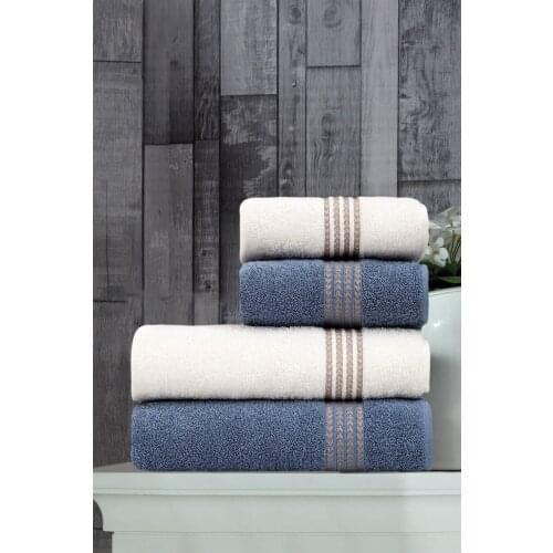 Towel Set 4 PCS MADE IN TURKİYE